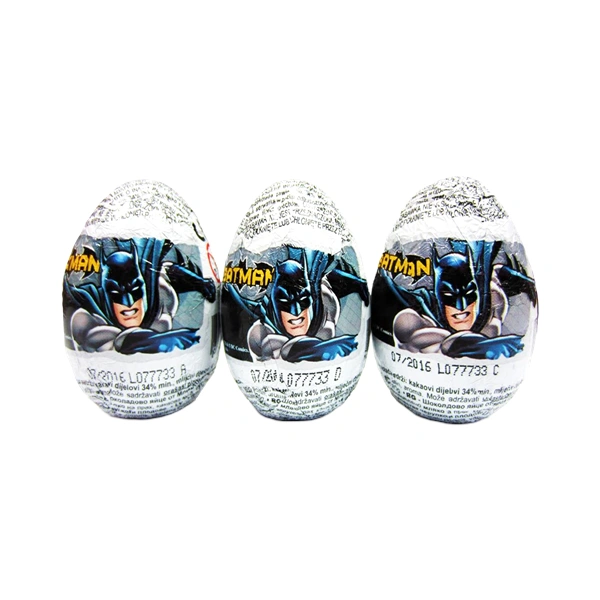 OU DE CIOCOLATĂ CU SURPRIZĂ BATMAN 25 GR