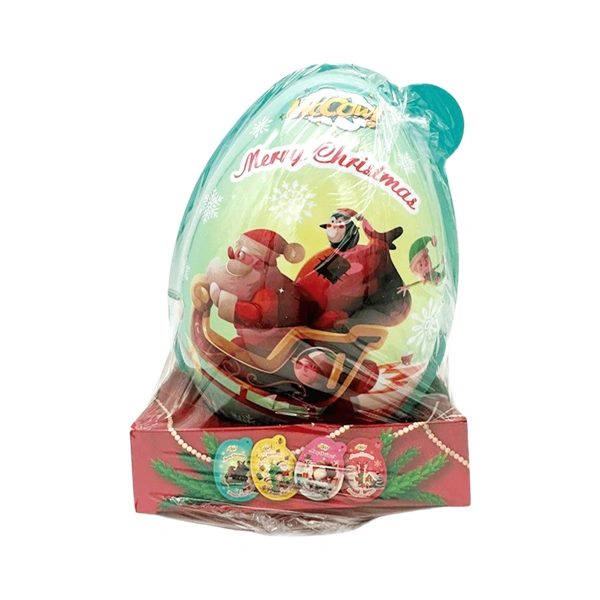 OU DE PLASTIC CU SURPRIZE SI DULCIURI WOOW 6 BUC 40 GR