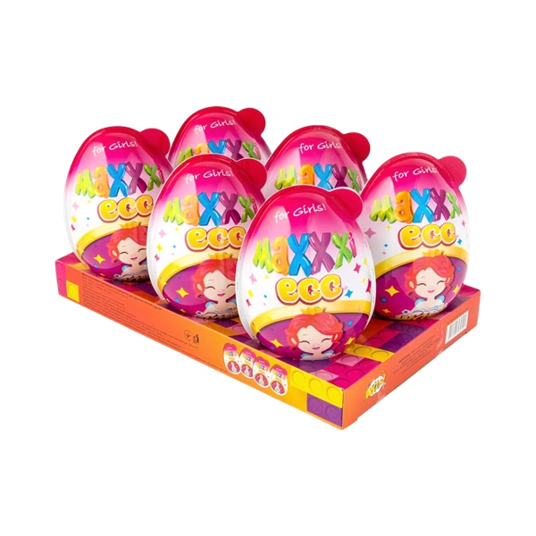 WOOOW MAXXI EGG OU MAXI CU SUPRIZE BAIETI 60 GR