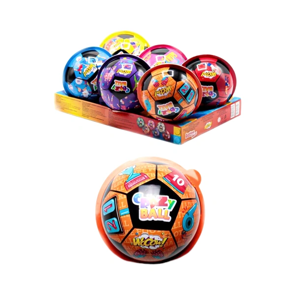 WOOW SURPRIZĂ CIOCOLATĂ + JUCĂRIE CRAZY BALL 90 G CADOU DULCE & SURPRIZĂ PENTRU COPII 90 GR