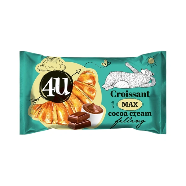 CROISSANT CIOCOLATA 4U 60 GR