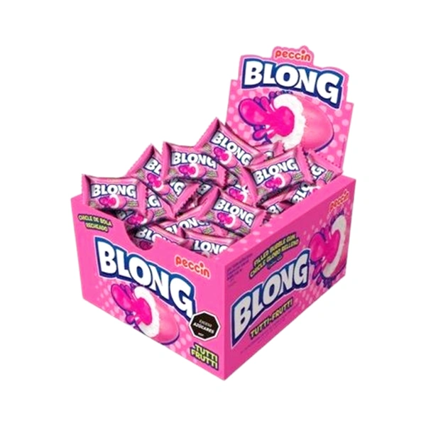 GUMA DE MESTECAT BLONG TUTTI FRUTTI 40 BUCATI 5 GR
