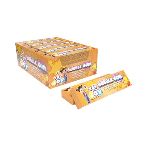GUMA DE MESTECAT CU TATUAJ TEMPORAR TOY JOY TATTOO TUTTI FRUTTI 360 GR