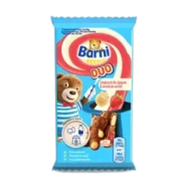 MINIPRAJITURA CAPSUNI VANILIE BARNI 30 GR