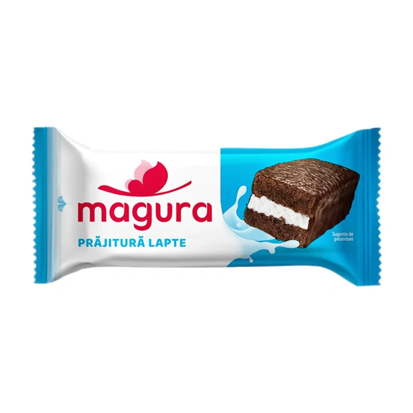 MINIPRAJITURA MAGURA CU CREMA DE LAPTE KANDIA 35 GR