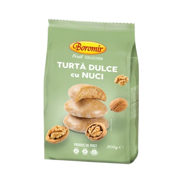 TURTA DULCE CU NUCI BOROMIR 300 GR