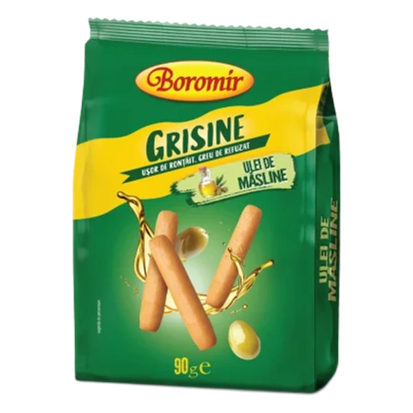 GRISINE CU ULEI DE MASLINE BOROMIR 90 GR