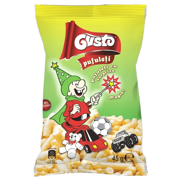 PUFULETI CU MAGIE CU SURPRIZE GUSTO 45 GR