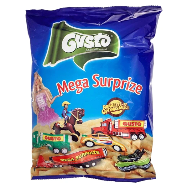 PUFULETI CU MEGA SURPRIZE GUSTO 60 GR