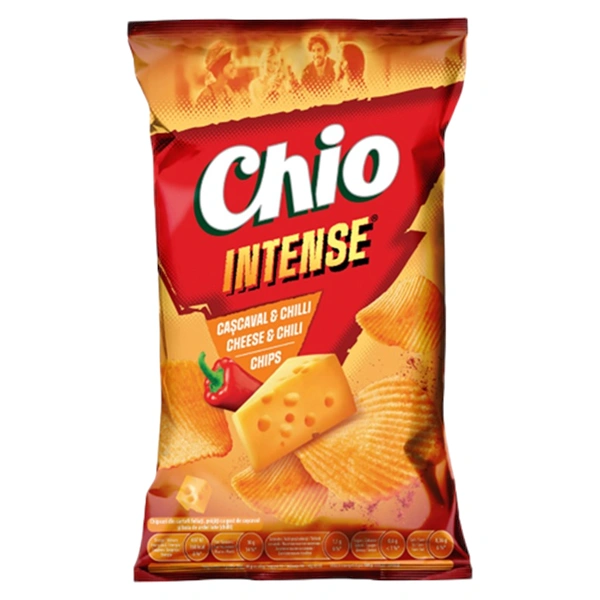 CHIPS INTENSE CASCAVAL CHILI CHIO 130 GR
