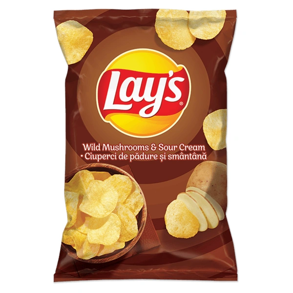 CHIPS LAYS CLASIC CIUPERCI 60 GR