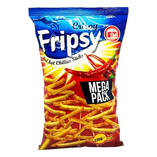 SNACK CU ARDEI IUTE CHIPSY FRIPSY 120 GR
