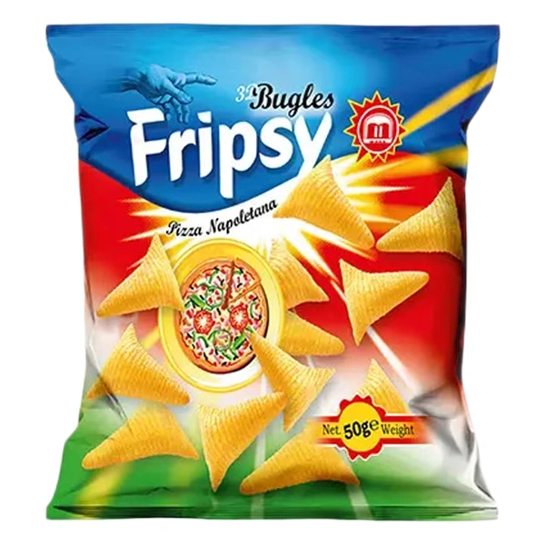 SNACK CU AROMA DE PIZZA 25 BUC FRIPSY 50 GR