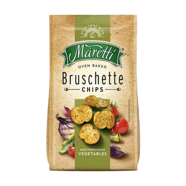 BRUSCHETTE RONDELE CU AROMA MEDITERANEENE MARETTI 70 GR