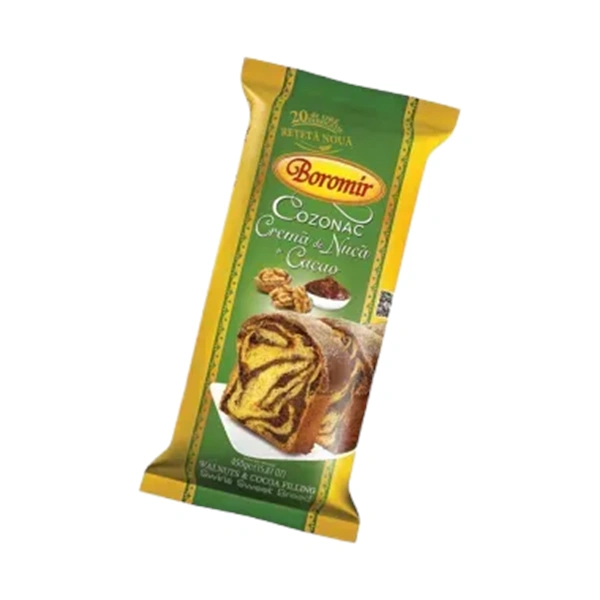 COZONAC CRNUCA SI CACAO 9BUC BAX BOROMIR 450 GR