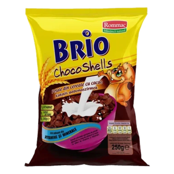 CEREALE BRIO CHOCOSHELLS BOROMIR 250 GR