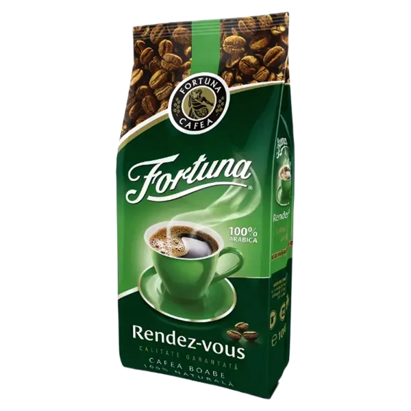 CAFEA BOABE FORTUNA RENDEZ VOUS ARABICA 1 KG