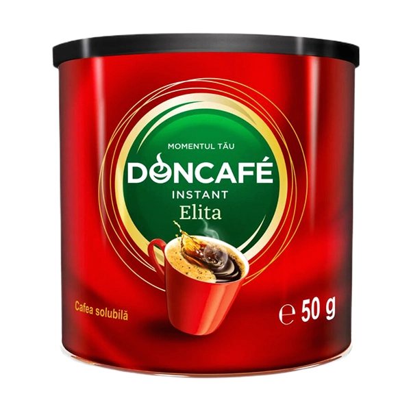 CAFEA SOLUBILA DONCAFE ELITA INSTANT 50G CUTIE