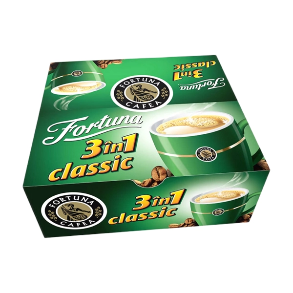 CAFEA SOLUBILA INSTANT 3 IN 1 FORTUNA CLASSIC 15,2 GR 24 BUC