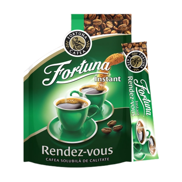 CAFEA SOLUBILA INSTANT FORTUNA RENDEZ VOUS 100 GR