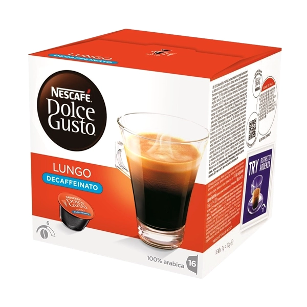 CAFEA SOLUBILA NESCAFE DOLCE GUSTO LUNGO DECAFF 112 GR
