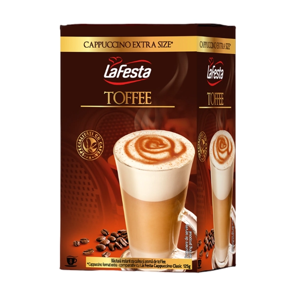 CAPPUCCINO LA FESTA LATTE TOFFEE 18 GR