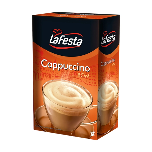 CAPPUCCINO ROM LA FESTA 10 PLICURI 22 GR