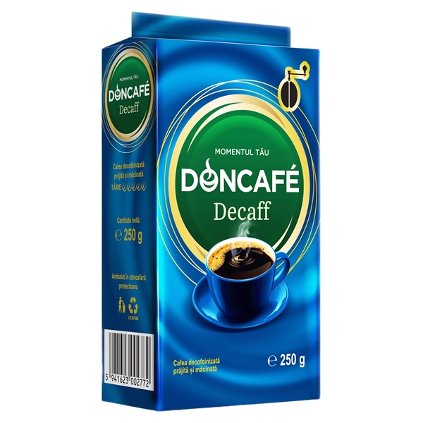 CAFEA MACINATA DONCAFE 250 GR DECAFEINIZATA