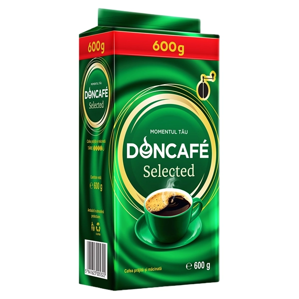 CAFEA MACINATA DONCAFE 600 GR SELECTED