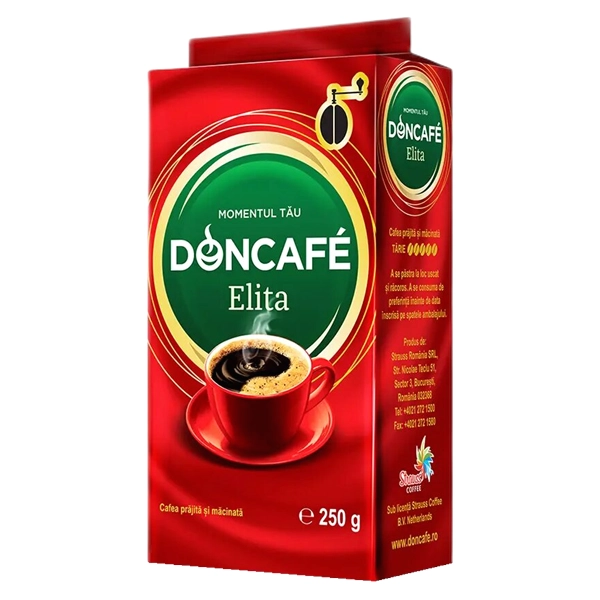 CAFEA MACINATA DONCAFE ELITA VACUUM 250 G