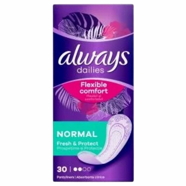 ABSORBANTE ALWAYS PLATINUM ZILNICE NORMALE FRESH SCENT 30BUCSET 10BAX