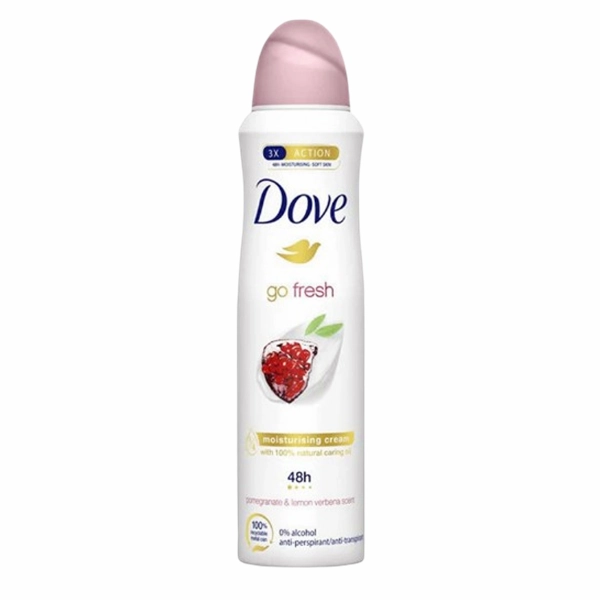 DEO DOVE GO FRESH WOMEN POMEGRANATE SCENT 6BH 200 ML