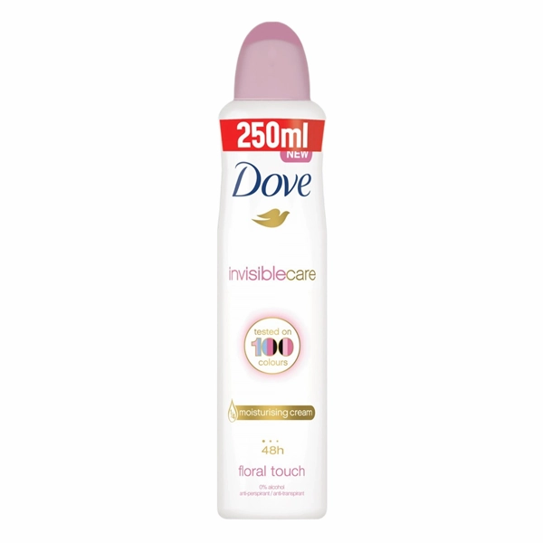 DEO DOVE WOMEN INVISIBLE CARE 6BUCSET 250 ML