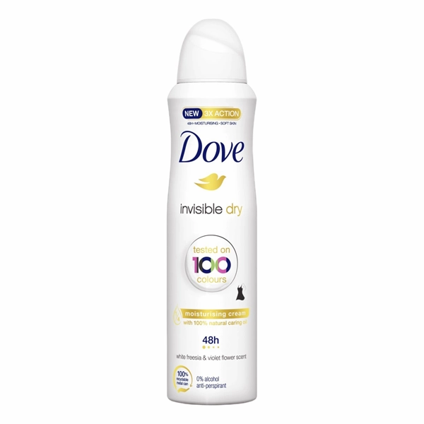 DEO DOVE WOMEN INVISIBLE DRY FREESIAVIOLET 6BUCSET 250 ML