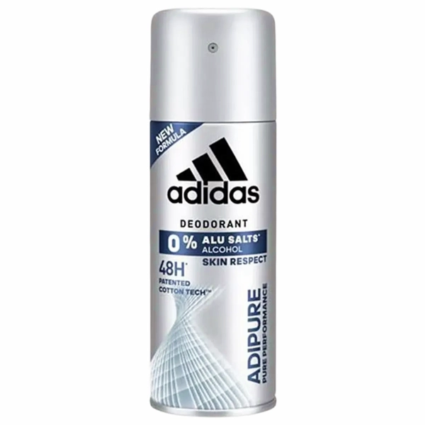 DEO MEN ADIDAS 48H ADIPURE 6BUCSET 150 ML