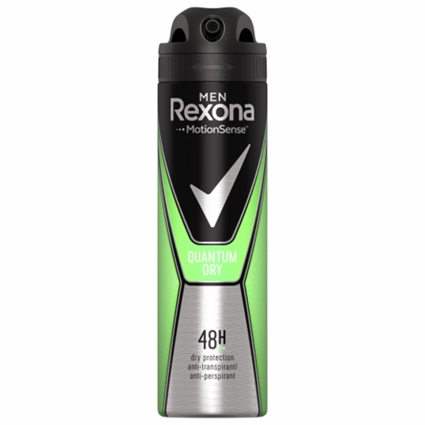 DEO MEN REXONA QUANTUM DRY 6BUCSET 150 ML