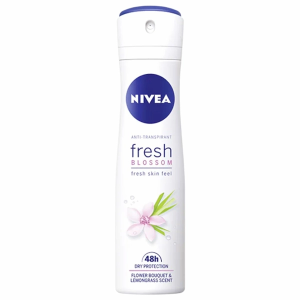 DEO NIVEA WOMEN FRESH BLOSSOM 12BAX 150 ML