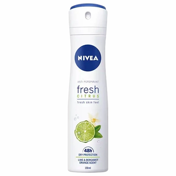 DEO NIVEA WOMEN FRESH CITRUS 30BAX 150 ML