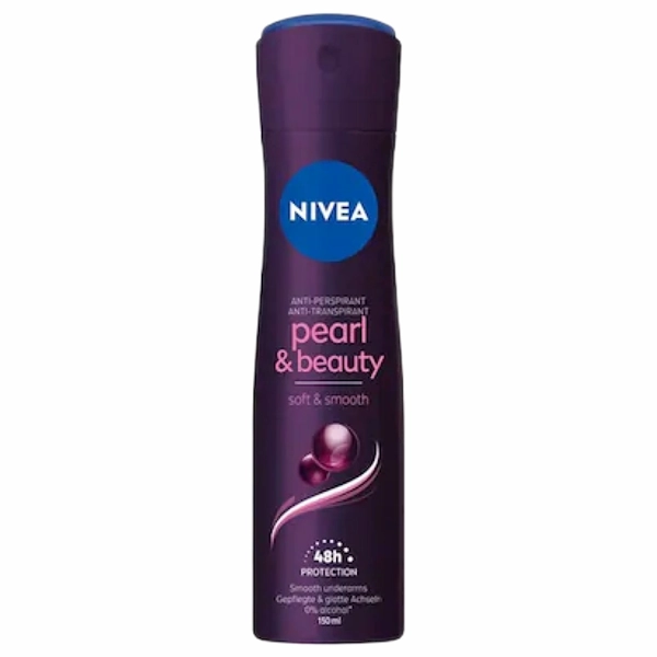 DEO NIVEA WOMEN PEARLBEAUTY SOFT SMOOTH 30BAX 150 ML