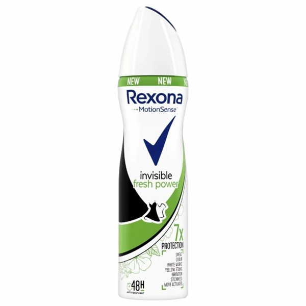 DEO REXONA WOMEN INVISIBLE FRESH POWER 6BUCSET 150 ML