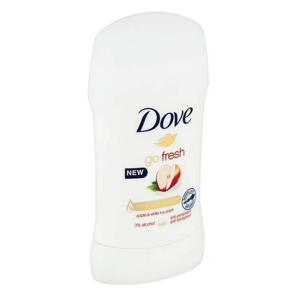 DEO STICK DOVE WOMEN GO FRESH APPLEWHITEA 6BUCSET 40 ML