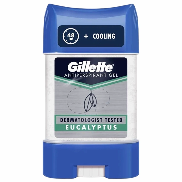 DEO STICK GILLETTE GEL EUCALYPTUS 6SET 70 ML