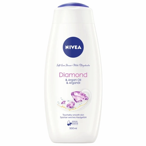 GEL DUS NIVEA DIAMOND ARGAN OIL 6BUCSET 12BAX 500 ML