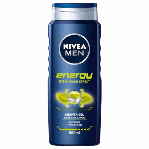 GEL DUS NIVEA MEN ENERGY 6BUCSET 12BAX 500 ML