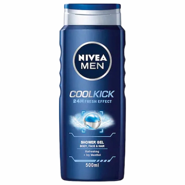 GEL DUS NIVEA MEN FRESH KICK 6BUCSET 12BAX 500 ML