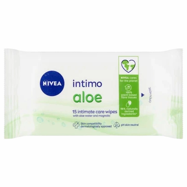 SERVETELE INTIME NIVEA ALOE 15BUC 12BAX