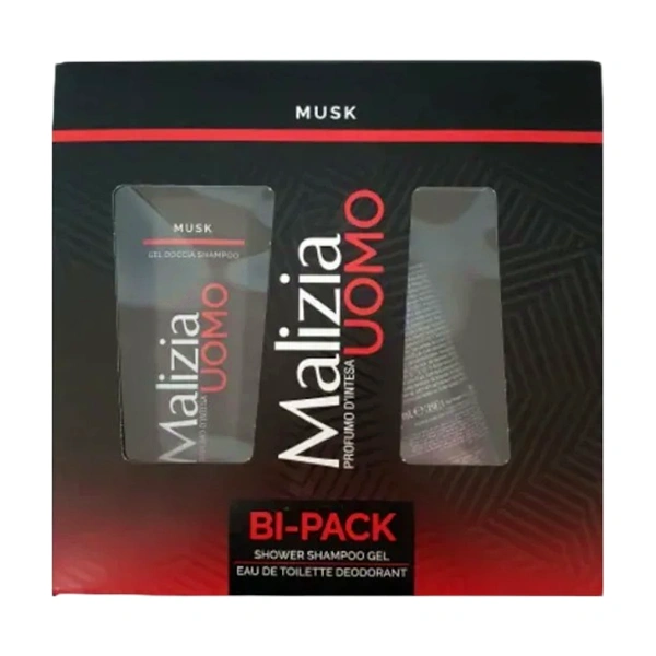 CASETA CADOU MALIZIA SET MEN MUSK GEL DUSDEO 12 BAX