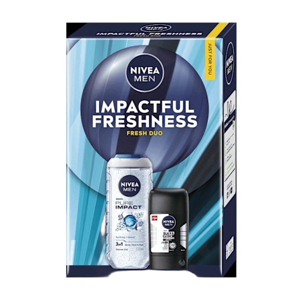 CASETA NIVEA SAMPUN GEL DUS BARBATI