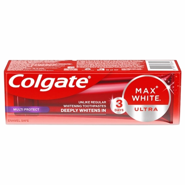 PASTA DE DINTI COLGATE MAX WHITE ULTRA MULTIPROTECT 50 ML