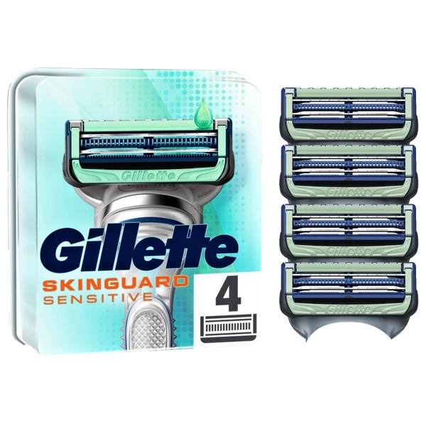 APARAT RAS GILLETTE REZERVA SKINGUARD SENSITIVE 4BUCSET 10BAX